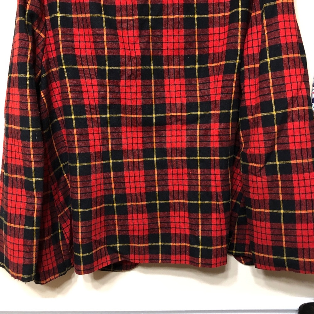 Vintage plaid blazer - Picture 6 of 8